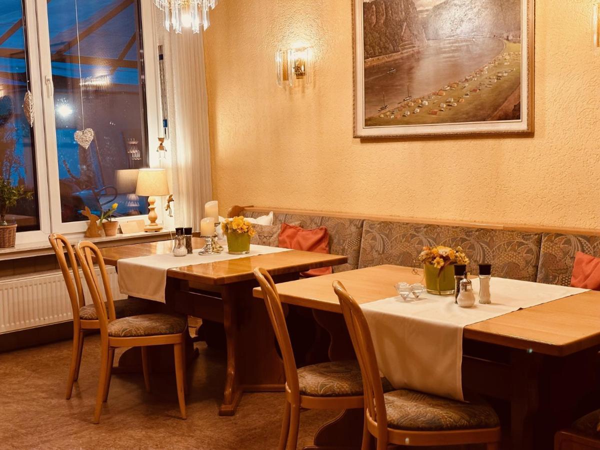 Hotel Cafe Restaurant Loreleyblick Sankt Goar Exterior photo