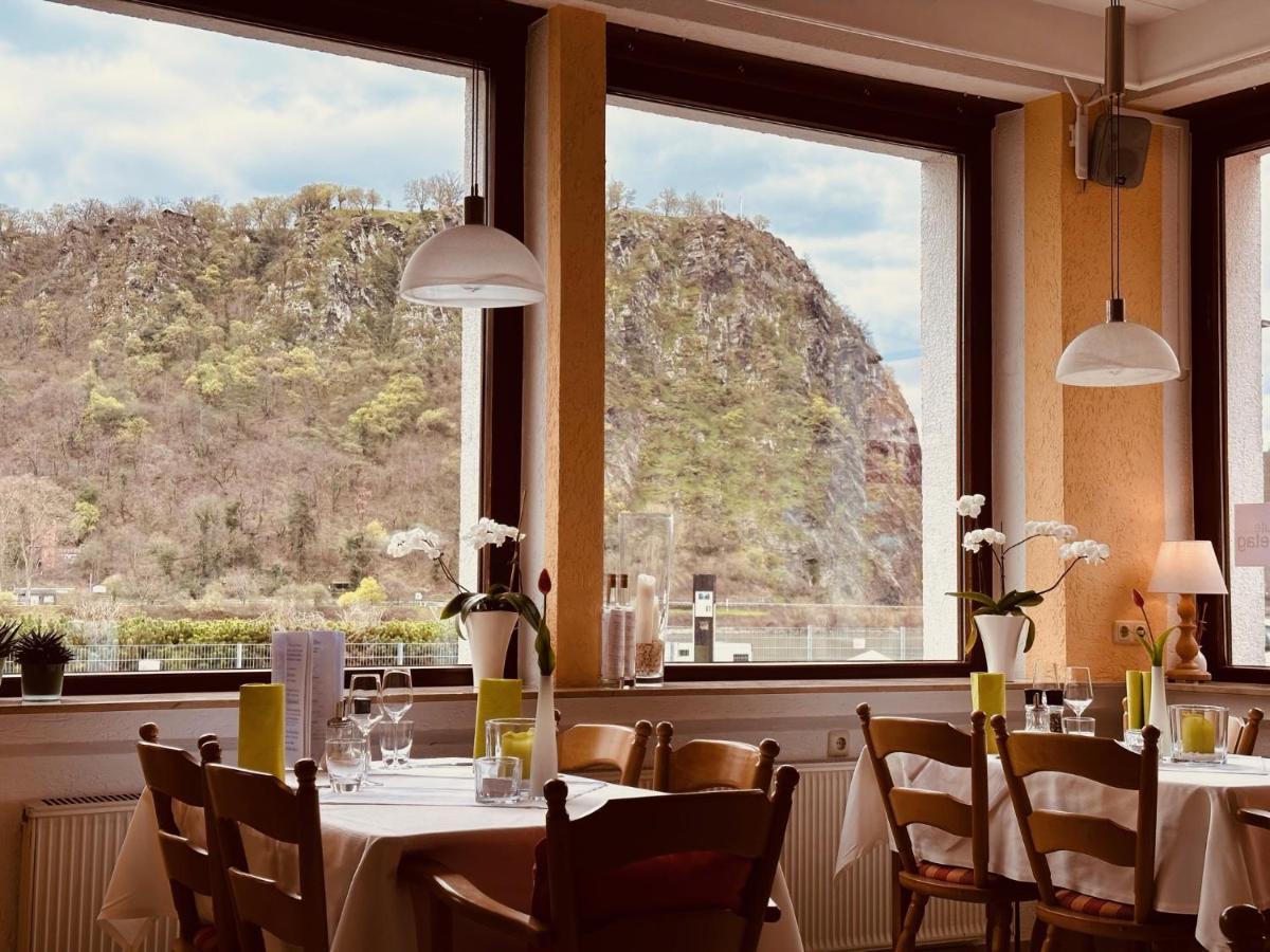 Hotel Cafe Restaurant Loreleyblick Sankt Goar Exterior photo