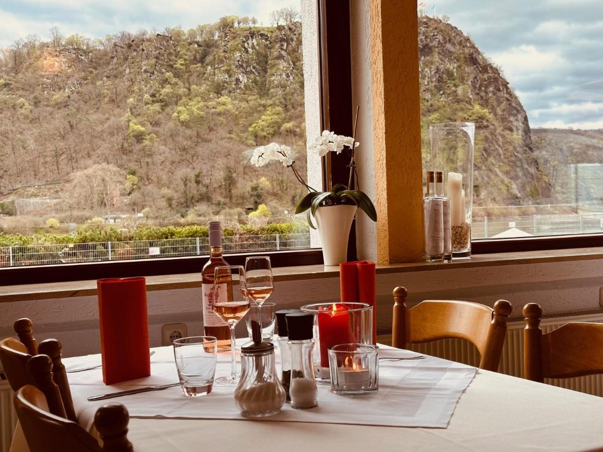 Hotel Cafe Restaurant Loreleyblick Sankt Goar Exterior photo